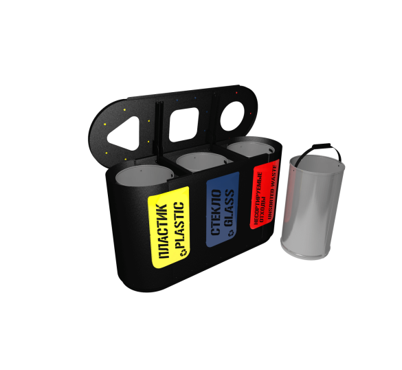 Урна для раздельного сбора мусора 